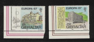 Gibraltar 1988 Europa set MNH Scott cat.#  499 - 500