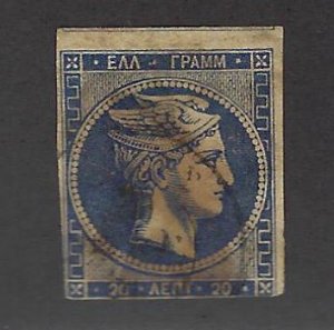 Greece SC#55 Used w/stains F-VF SCV$125.00...Fill a spot!