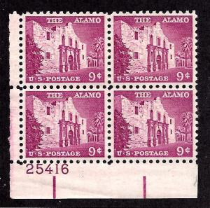 1043 Mint,OG,NH... Plate Block of 4