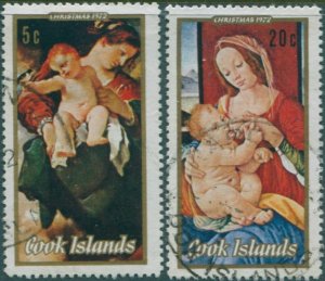 Cook Islands 1972 SG407-409 Christmas FU