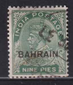 Bahrain 3 King George V O/P 1933