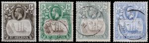 St. Helena Scott 79-80, 83-83 (1922) Used H F-VF, CV $13.15 Y