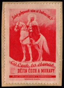 1930's Czechoslovakia Poster Stamp History Of Guilds Bohemia And Moravia