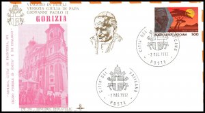 Vatican City Pope John Paul II Visit to Gorizia 1992 Cover