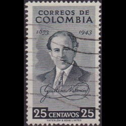 COLOMBIA 1951 - Scott# 595 Author Valencia Set of 1 Used