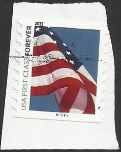 P.N.C. V111111 # 4491 USED FLAG