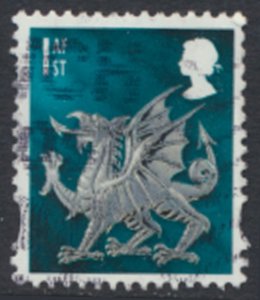 Wales  GB  1st Dragon   SG W99  Used    SC#  21  see details