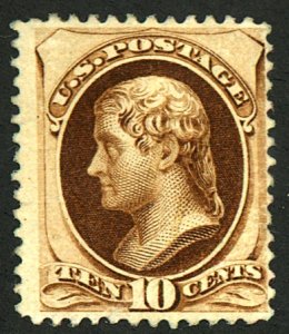 U.S. #187 MINT OG LH