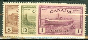 RD: Canada 268-73 MNH CV $88; scan shows only a few