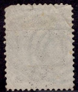 US Stamp #70 24c Red Lilac USED SCV $300. Well Struck  Cancel