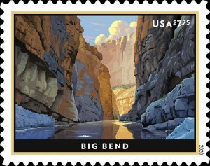 U.S.#5429 Big Bend $7.75 Single, MNH.