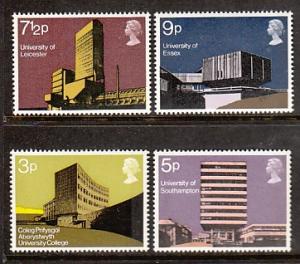 Great Britain Architecture 657-60 MNH VF