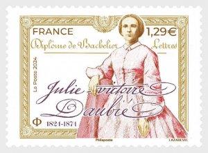 2024 France Julie-Victoire Dauble  (Scott NA) MNH