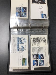 Lot Of 110 Covers : US Air Mail Stamp FDC Sc#C25 To C131First Day Of Issued.