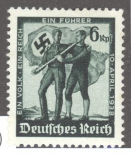 Germany, Scott #485, Unused, Hinged