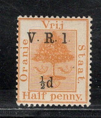 ORANGE RIVER COLONY  SC# 44Q '1 FOR I' FVF/MNH