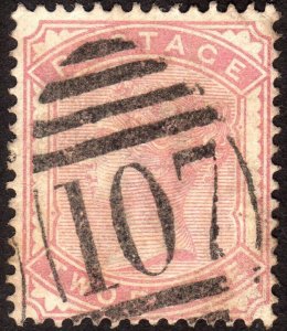 1880, Great Britain, 2p, Used, Sc 81, Sg 168