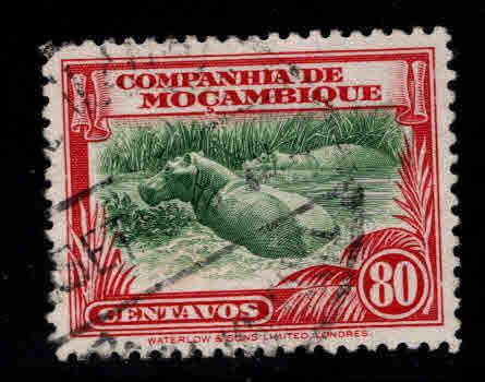 Mozambique Company Scott 186 Used Hippo stamp