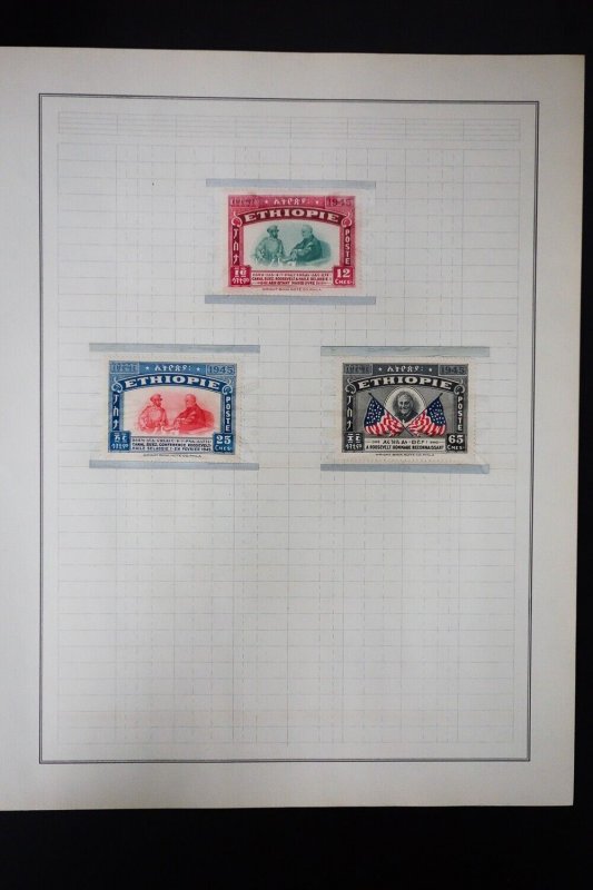 Ethiopia Roosevelt Stamp Collection