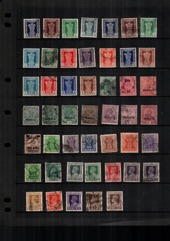 India  47  diff  used and mint   lot collection