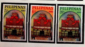 PHILIPPINES Sc 903-5 NH ISSUE OF 1964 - MUSIC