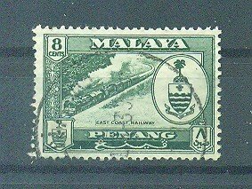 Malaya - Penang sc# 60 used cat value $5.25