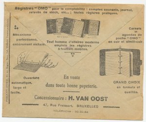 Postal cheque cover Belgium 1932 Agenda - Diary - Book