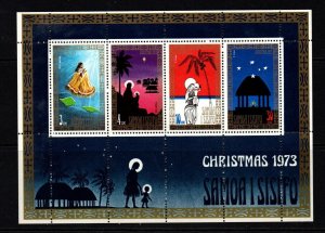 SAMOA SGMS421 1973  CHRISTMAS  MNH