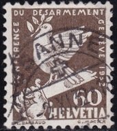 Switzerland Used Set - Scott# 210-214