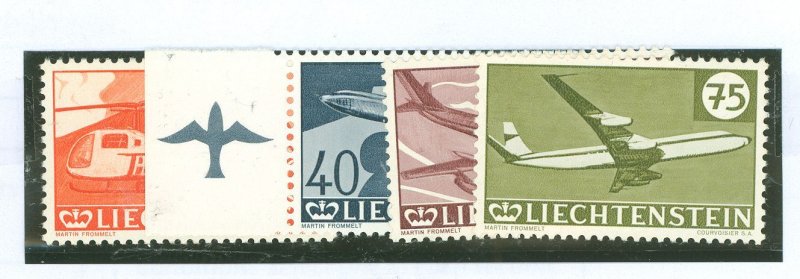 Liechtenstein #C34-7 Mint (NH) Single (Complete Set)