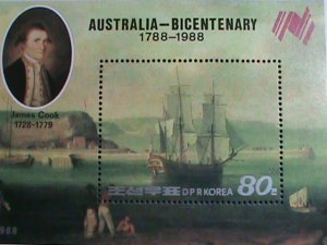 ​KOREA STAMP:1988-SC#2759-BICENTENARY OF AUSTRALIA-MNH S/S-VERY FINE