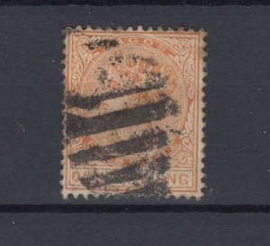 Lagos QV 1876 1/- Orange SG26 Used JK949