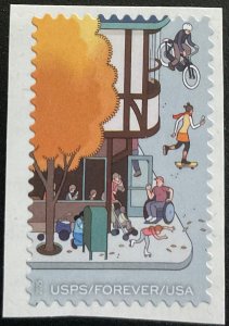 US #6023m MNH Single 250 Years of Delivering Mail (.78)