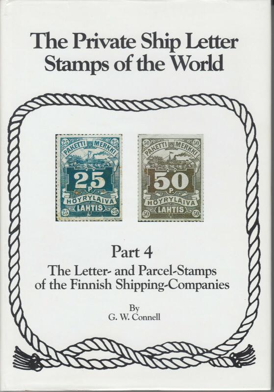 The Private Ship Letter Stamps of the World, complete set of 4 volumes, NEW