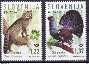 Stamps of Slovenia 2021 MNH** - Europe 2021