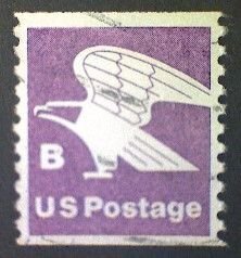 United States, Scott #1820, used(o), 1981,  B Eagle Transition, (18¢)