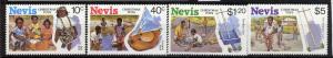 Nevis 556-9 MNH Christmas, Rag Doll, Toys