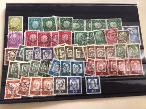 Germany DDR 1954 used stamps A15746