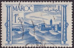 French Morocco #226 Used