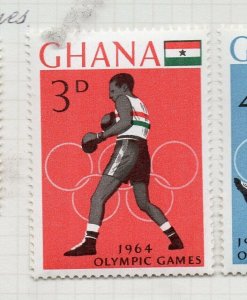 Ghana 1964 Early Issue Fine Mint Hinged 3d. NW-167967