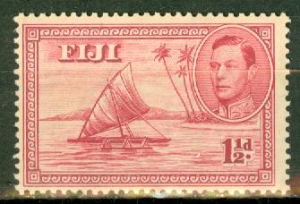 Fiji 119 MNH toning CV $12