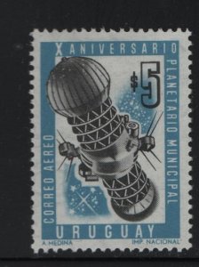 URUGUAY C301 Hinged, 1967 Planetarium Projector