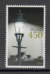 Iceland 2010 MNH Scott #1211 Reykjavik's First Gas Lights 100th anniversary