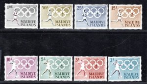 MALDIVE ISLANDS SC# 139-46 FVF/MOG