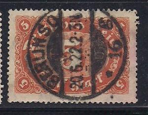 Germany Sc. # 194 Used Inflation Issue Wmk. 126 - L44