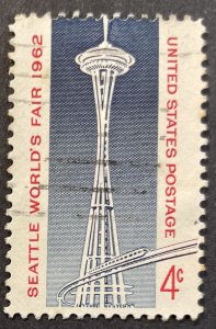 US # 1196 Used F/VF 4c Seattle World's Fair 1962 [B46.9.2]