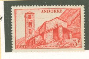 Andorra (French) #115 Unused Single