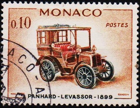 Monaco.1961 10c S.G.709 Fine Used