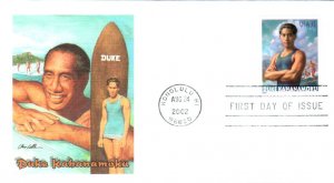 #3660 Duke Kahanamoku Fleetwood FDC 