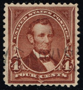 US #280 Abraham Lincoln; Used